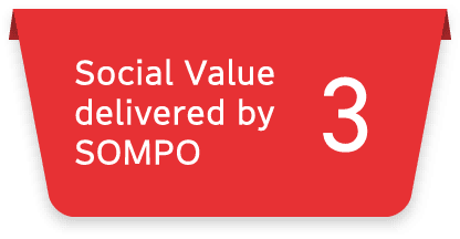 Social Value delivered by SOMPO【3】