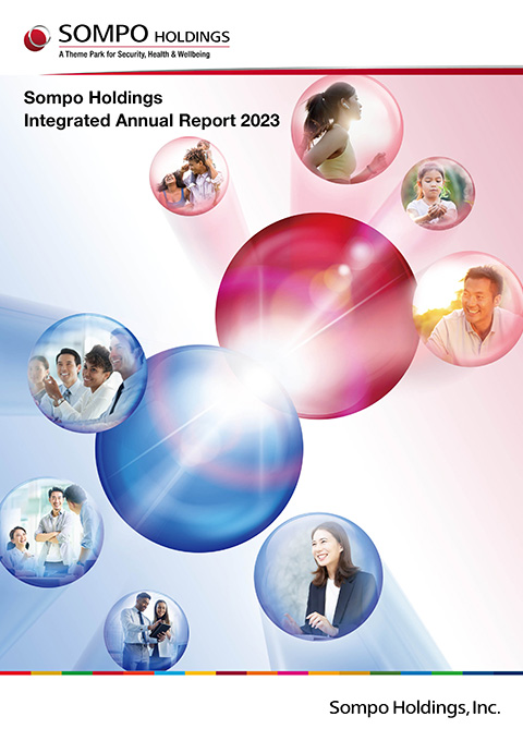 Sompo Holdings Integrated Annual Report 2023 cover